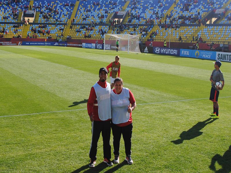 Voluntarios: "es un sueño poder trabajar en la Copa Mundial Sub 17”