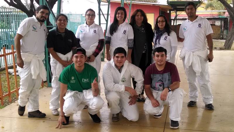 Eliminación de microbasurales fue el desafío del Mechoneo Solidario del IP-CFT Santo Tomás de San Joaquín