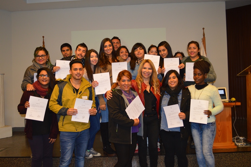 Alumnos de Santiago Centro participaron en taller de competencias laborales