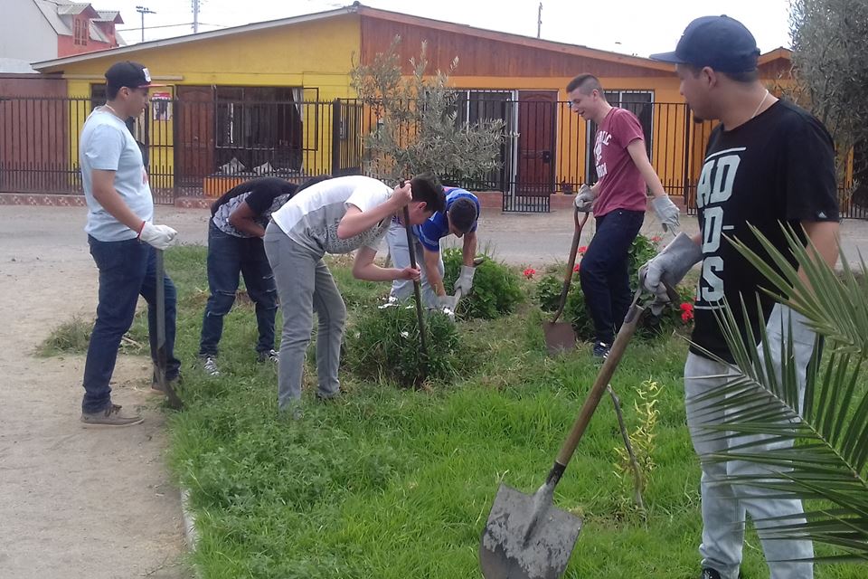 Acciones solidarias marcan bienvenida de mechones en Santo Tomás Ovalle
