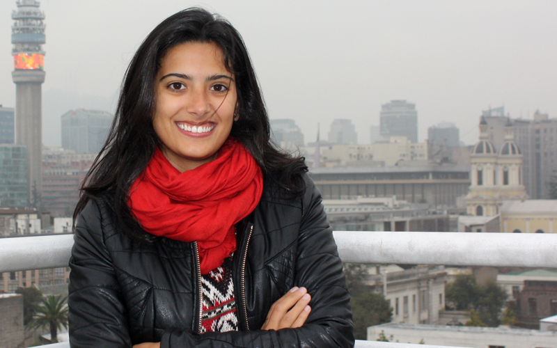 Lucía García: Me he sentido muy integrada en UST Santiago y en Chile