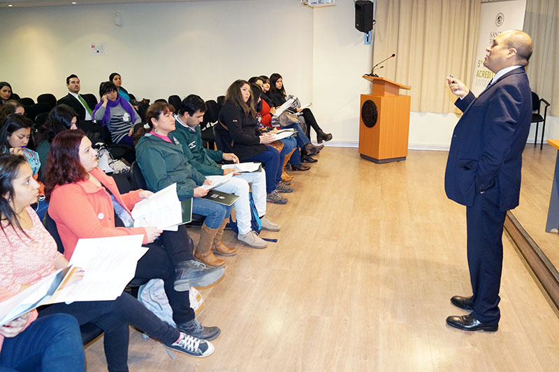 Alumnos de la sede Rancagua conocen el Informe de Evaluación Institucional