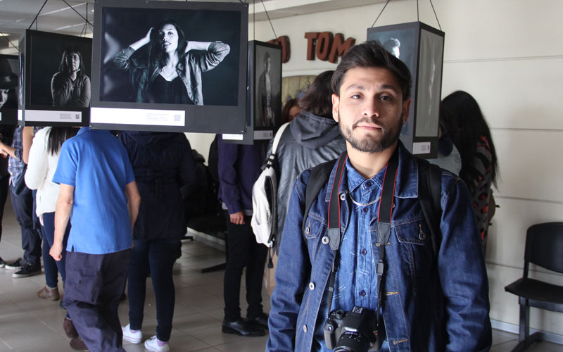 “Estas fotos reflejan lo que realmente somos, estudiantes que venimos todos los días a clases”