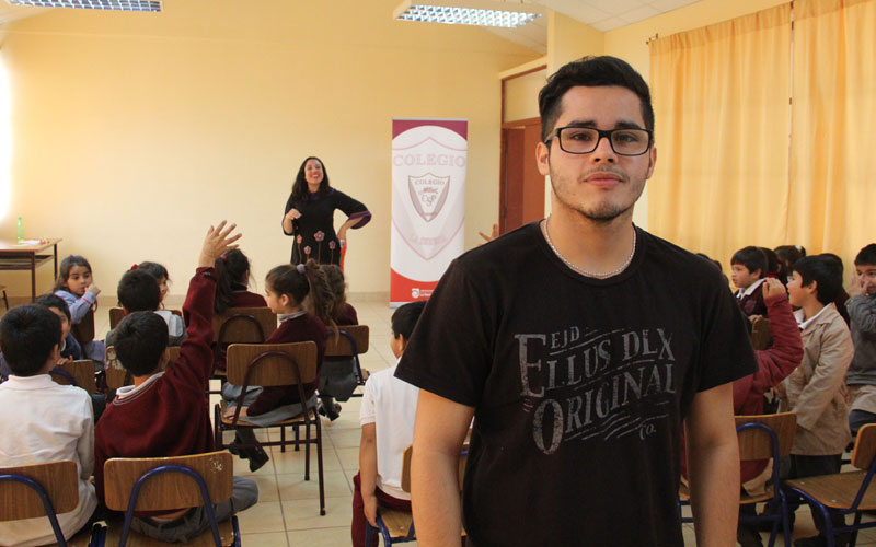 “Tener el respeto de los niños, y que te aplaudan, es muy gratificante”