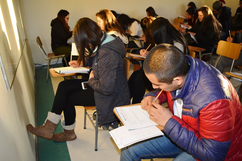Exitoso ensayo vespertino PSU se realizó en Santo Tomás Temuco