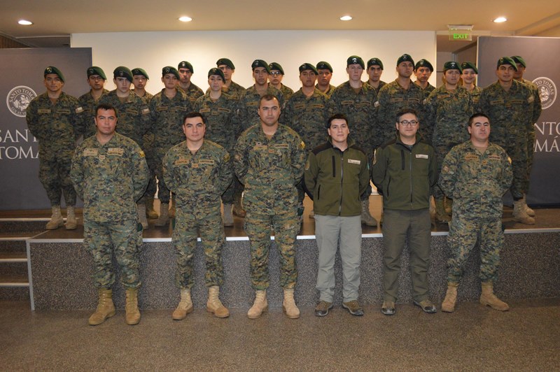 Conscriptos que realizan Servicio Militar comenzaron diplomado en Protección de Áreas Silvestres en Santo Tomás Temuco