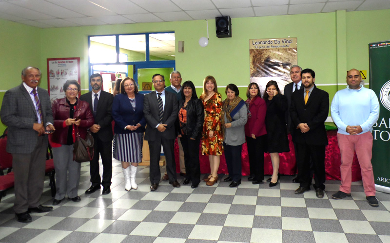 Directores de establecimientos educacionales se reúnen con Santo Tomás