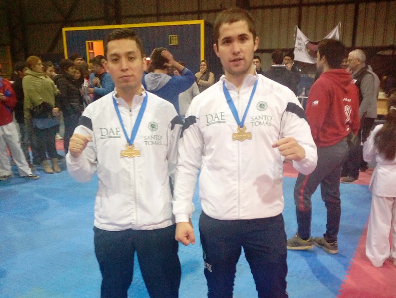 Estudiantes de Santo Tomás Temuco obtuvieron medallas de oro en campeonato nacional de Taekwondo