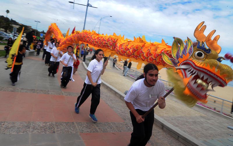 La cultura china llega al borde costero de Viña del Mar