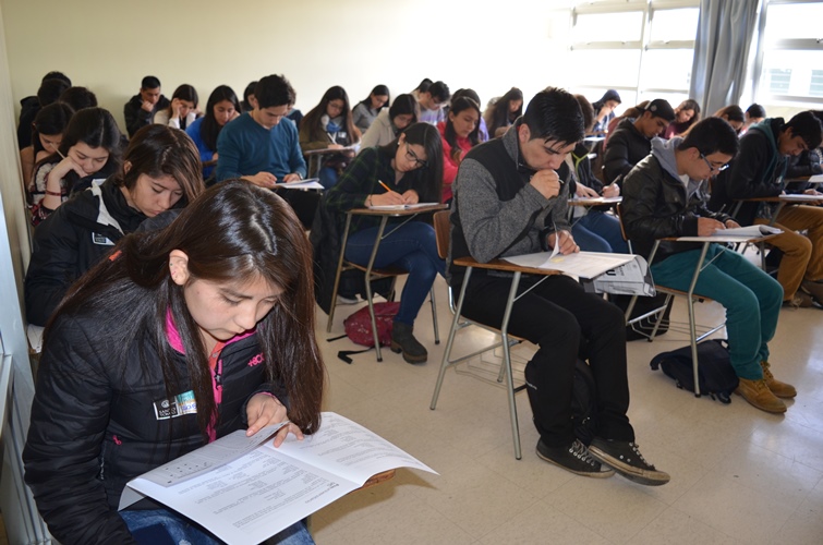 Gran éxito de convocatoria en PSU Santo Tomás Puerto Montt