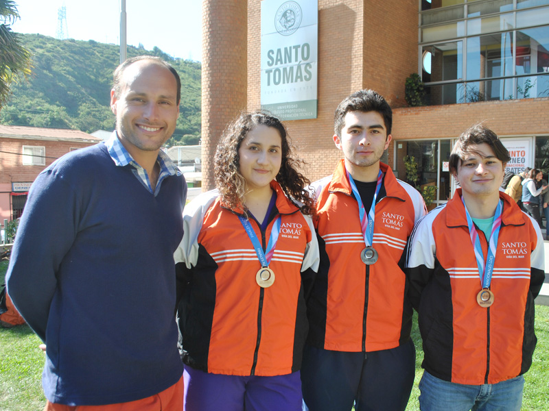 Equipo de Taekwondo de Santo Tomás Viña del Mar destaca en las Ligas Deportivas de la Educación Superior