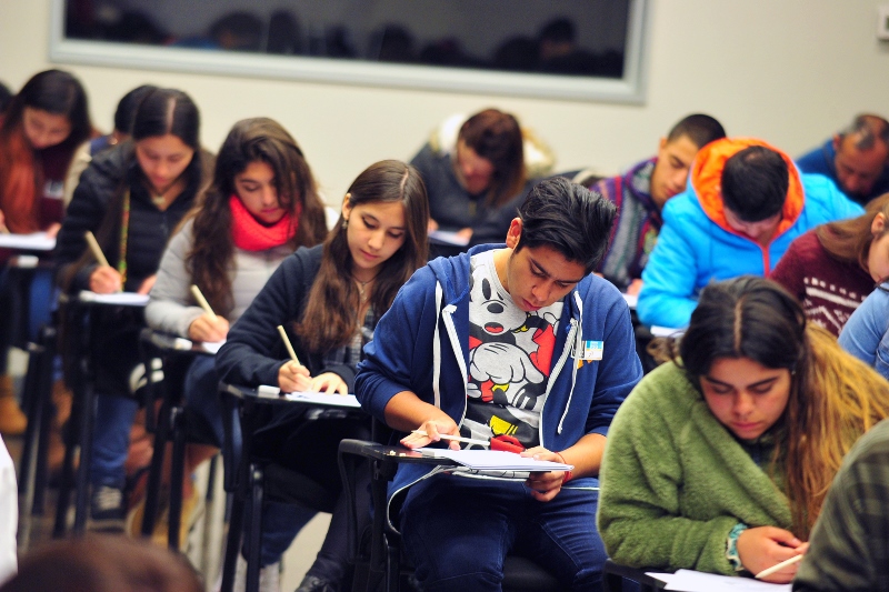 Sede Santiago Centro realizó ensayo PSU