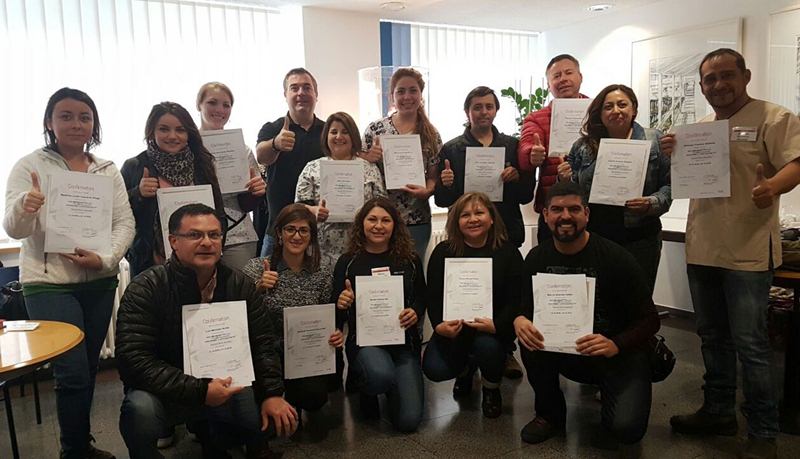 Académicas de Santo Tomás Temuco se certificaron en Alemania