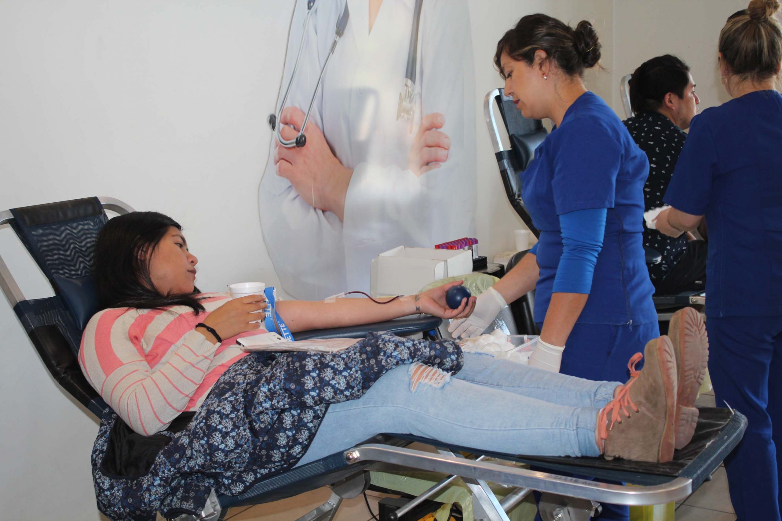 Alumnos participaron de Colecta de Sangre