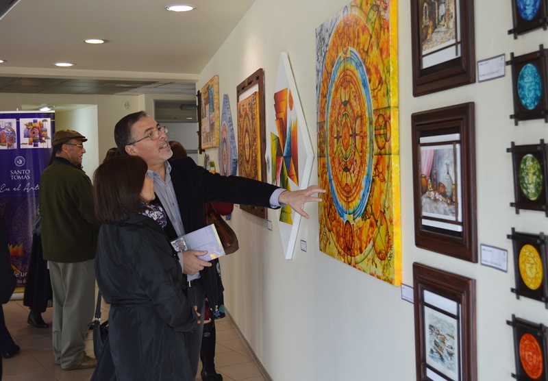 Santo Tomás en el Arte finaliza ciclo de exposiciones con “Trazos de un Camino”