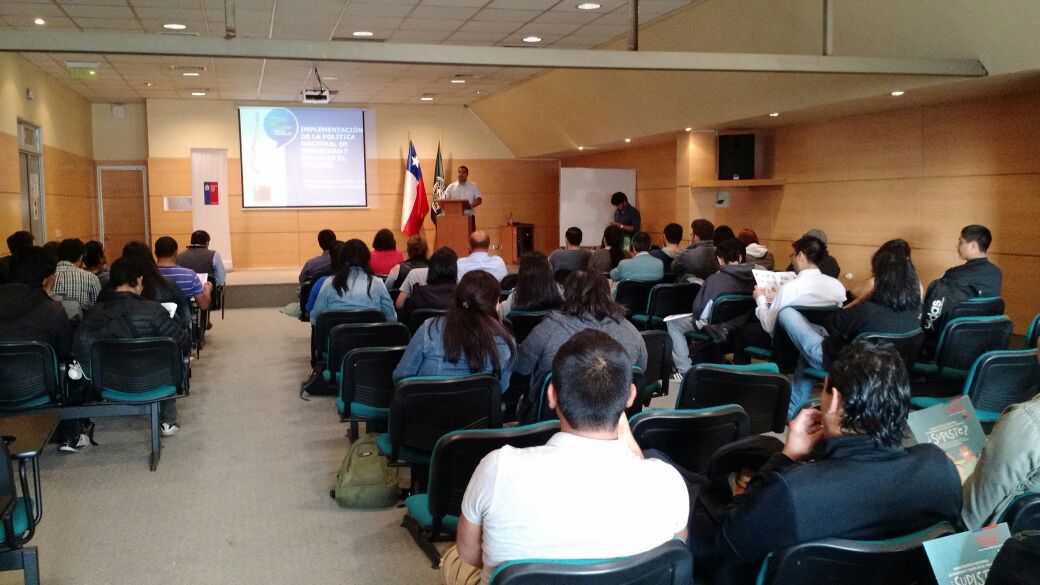 Carrera de Prevención de Riesgos realizó seminario