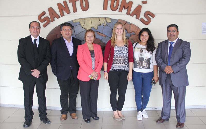 Alumna alemana de intercambio culminó sus estudios en la UST La Serena
