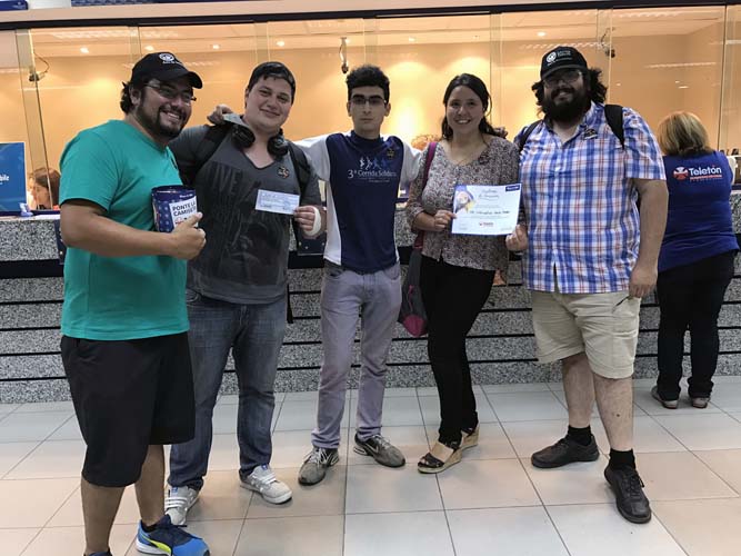 Santo Tomás Talca colaboró con Teletón 2016