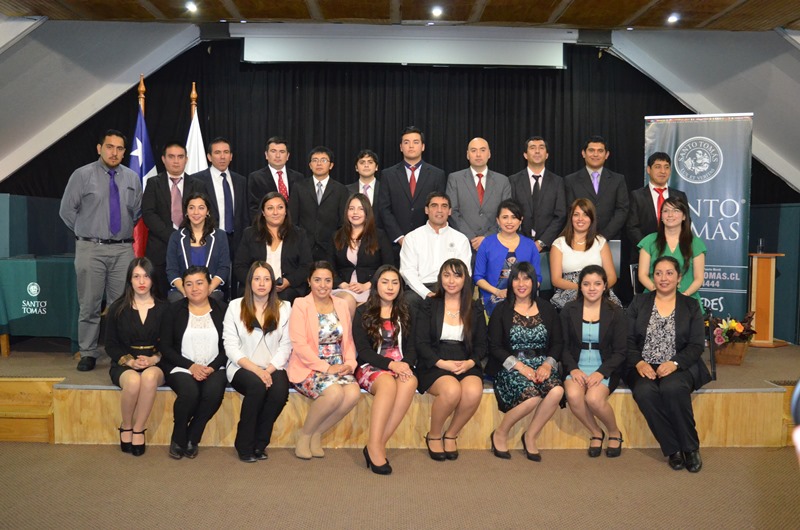 Área de Administración Santo Tomás Puerto Montt titula a sus nuevos profesionales