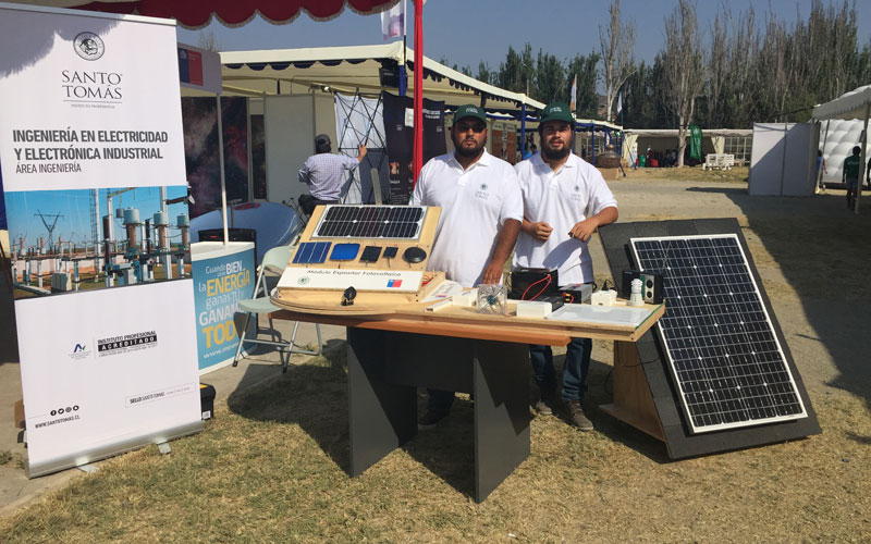 Área de Electricidad y Electrónica Industrial es parte de Expo Región de Coquimbo 2017