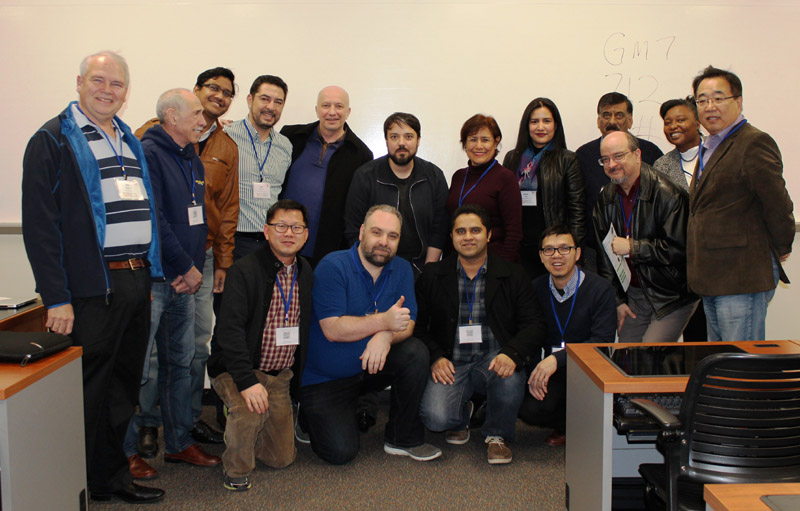 Coordinador Nacional de la Facultad de Economía y Negocios se perfecciona en SAP Faculty Winter Workshops 2017