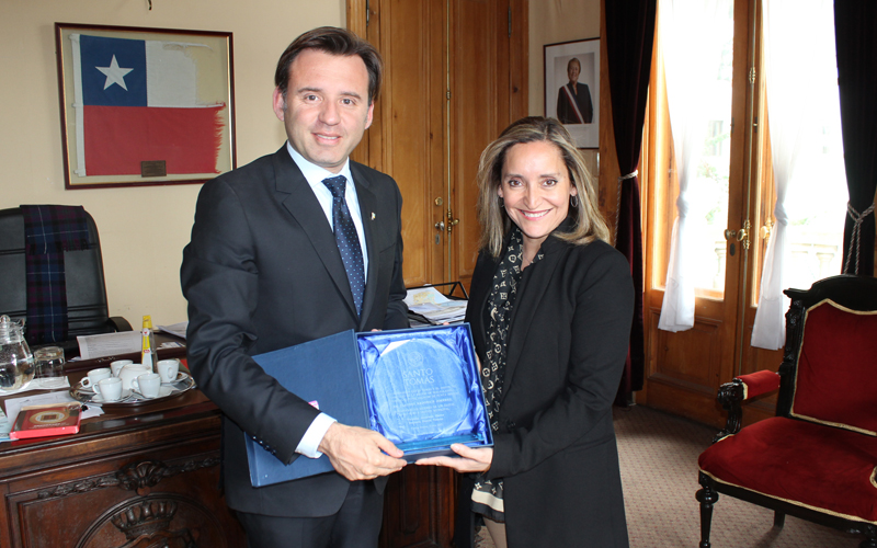 Santo Tomás Punta Arenas realiza visita protocolar al nuevo alcalde de la Ilustre Municipalidad De Punta Arenas