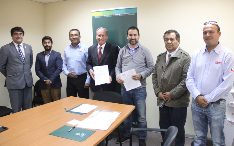 Empresa de mantención minera firmó convenio con área de Prevención de Riesgos
