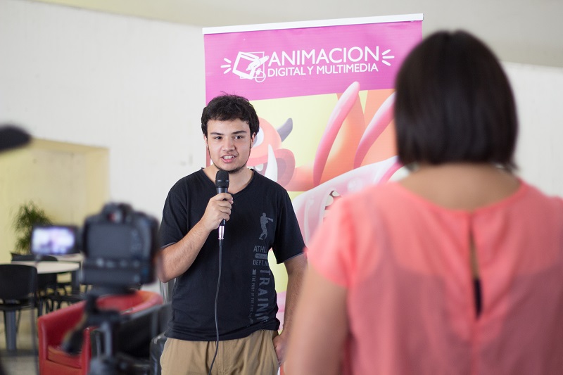 Alumno nuevo cuenta su experiencia en la Bienvenida Novata de Animación Digital y Multimedia 2017