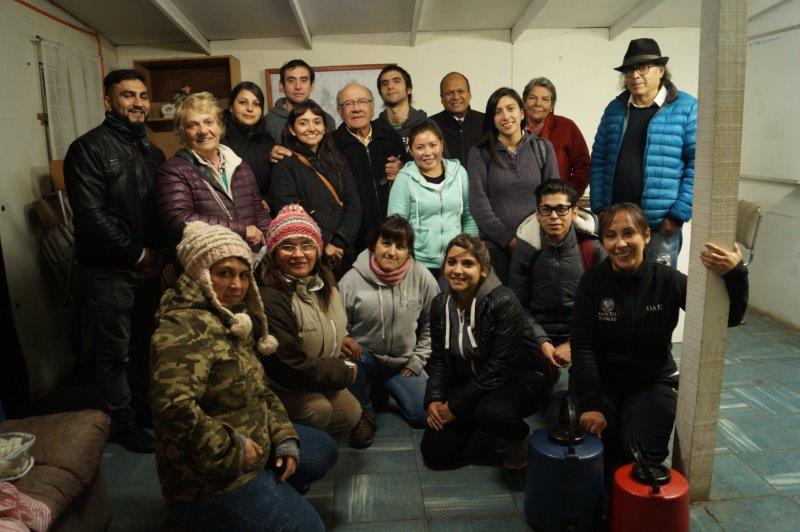 Mechoneo Solidario Tomasino se une a la ruta calle del Hogar de Cristo
