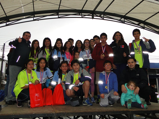 Corrida Familiar 2K en Puerto Varas