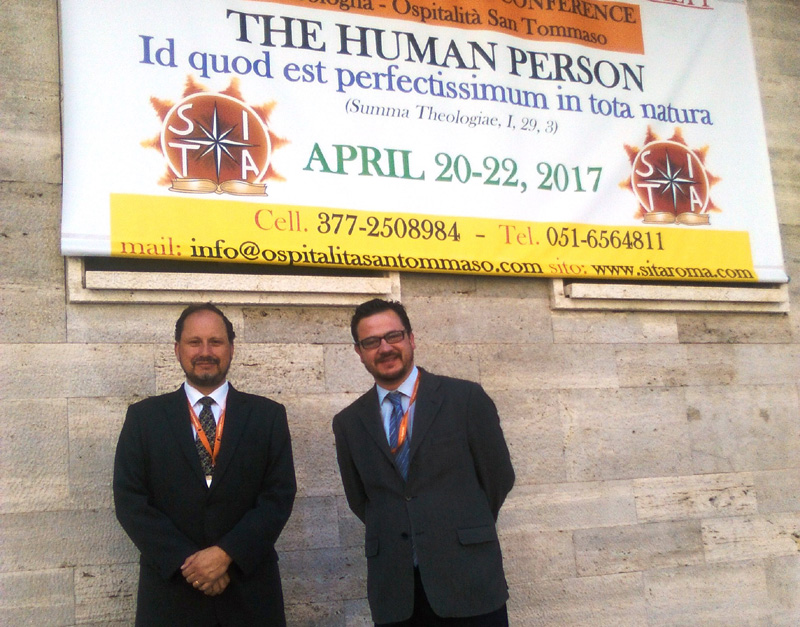 Académicos de la UST participaron en Congreso Tomista en Italia