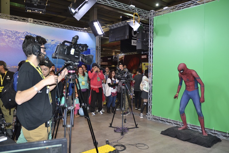 Área de Comunicación de Santo Tomás sorprendió con experiencias audiovisuales a visitantes de Comicón Chile 2017