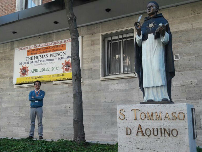 Docente representó a Antofagasta en Italia y expuso sobre la importancia de las virtudes en la Educación Superior