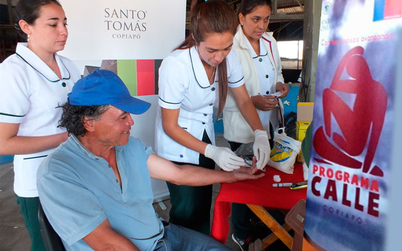 Programa de Santo Tomás Copiapó busca reinsertar a personas en situación de calle