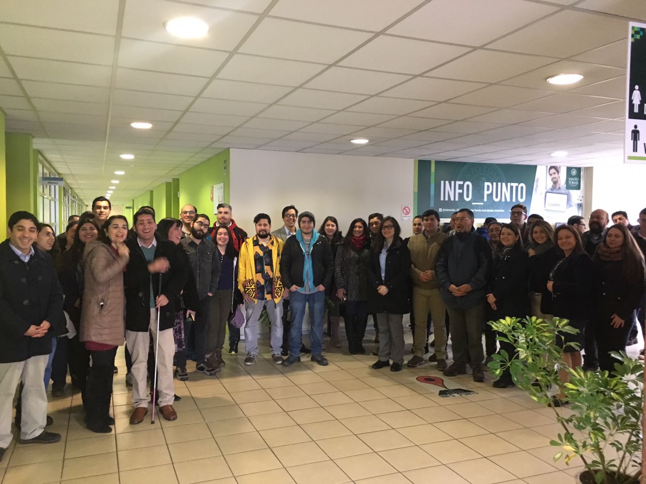 Autoridades y Colaboradores de Santo Tomás recibieron a expertos de la CNA