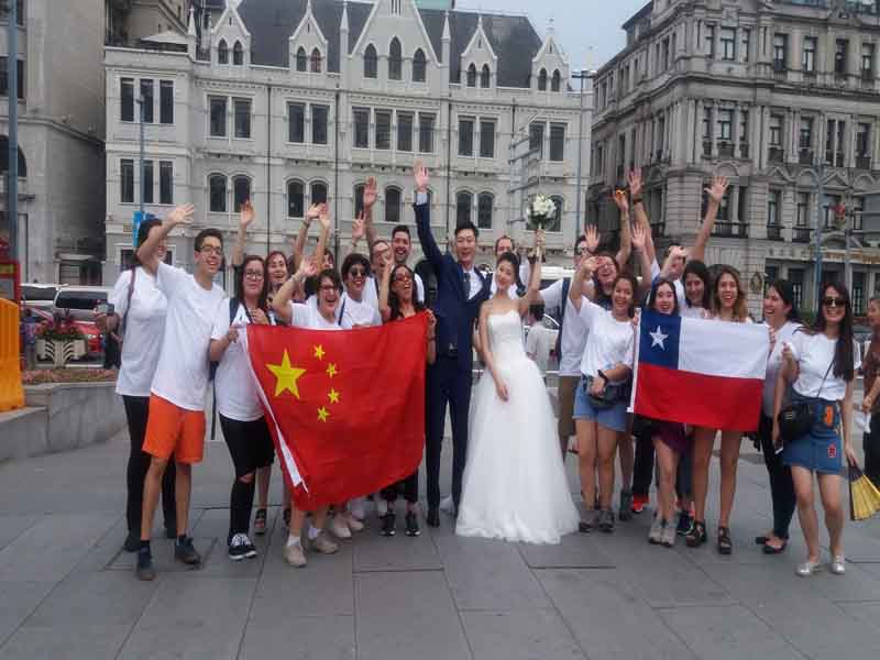 Estudiantes del Instituto Confucio cumplen el sueño de conocer China