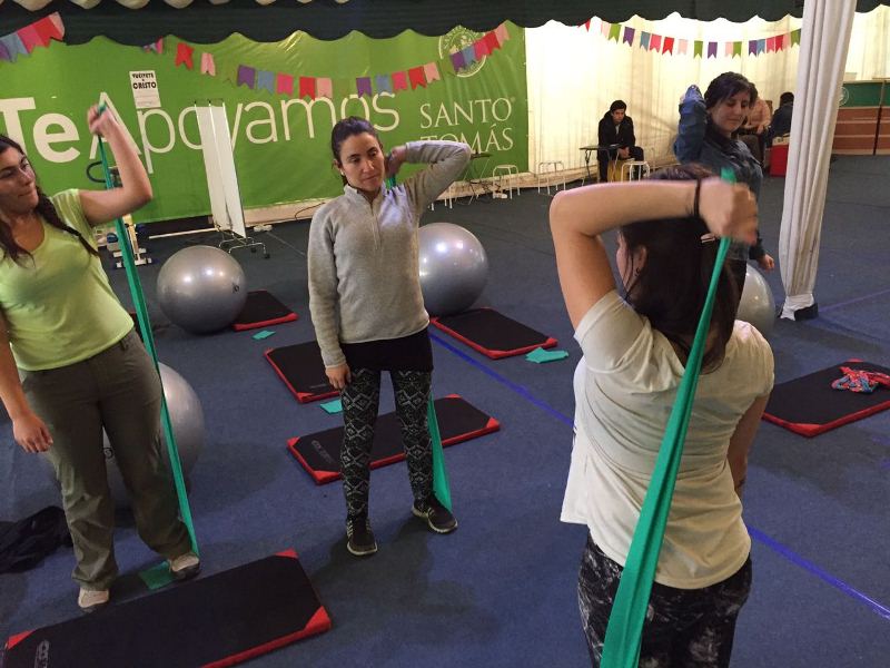 “Actívate” fomentó la actividad física y buscó prevenir la obesidad en la UST Temuco