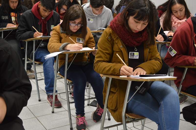 Santo Tomás realizará el 1° Ensayo Nacional PSU Vespertino