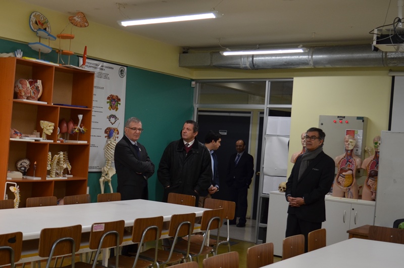 Rector Nacional UST visita dependencias de Santo Tomás Puerto Montt