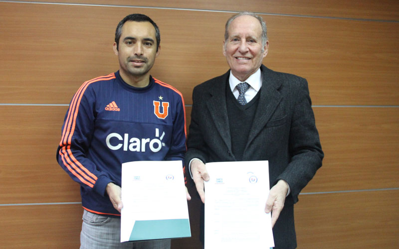 Carrera de Preparador Físico firmó convenio con Escuela de Fútbol Formativo de la U, Coquimbo