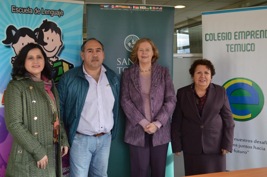 Convenio de práctica docente fue firmado en Santo Tomás Temuco