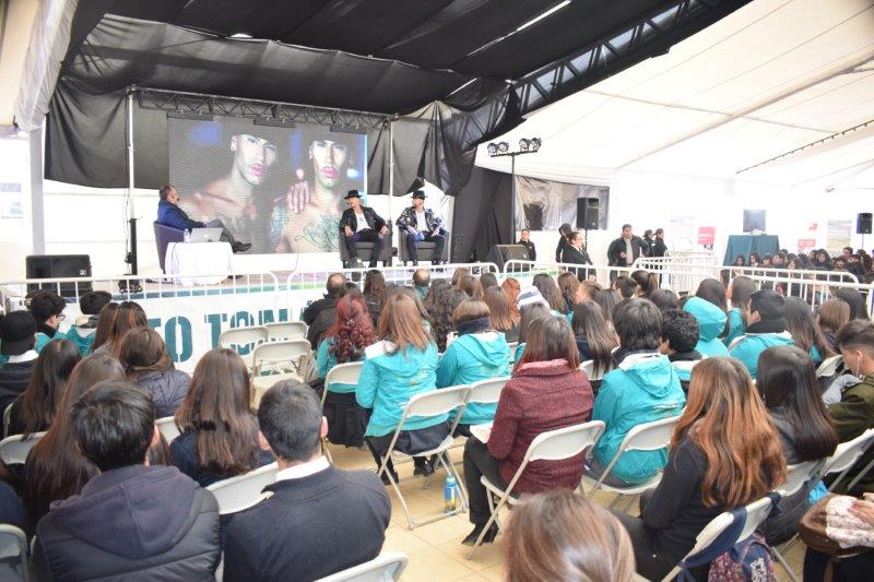 En Rancagua arrancó la gira de Power Peralta: “La fuerza de tus sueños”