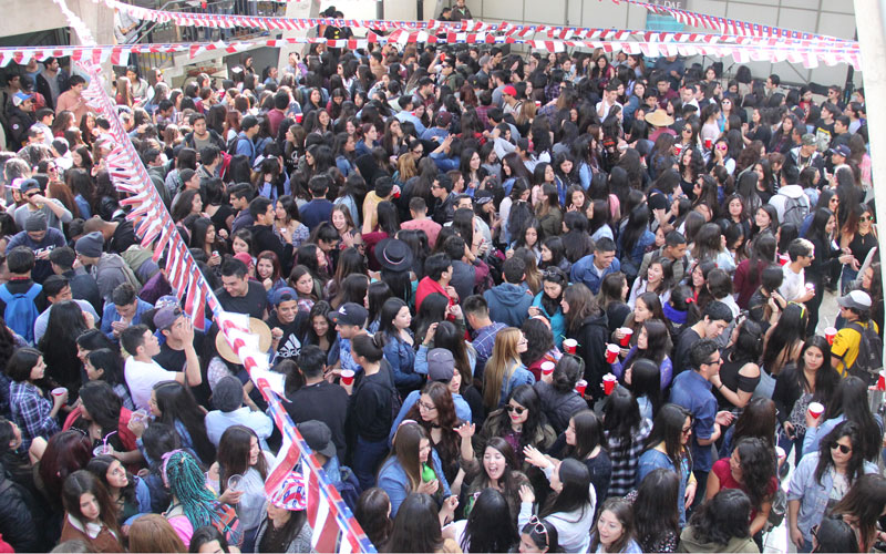 Alumnos festejaron fiestas patrias en Santo Tomás La Serena