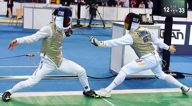 Tomasino es Seleccionado Nacional de Esgrima y obtuvo 2°lugar en el Campeonato Sudamericano 2017