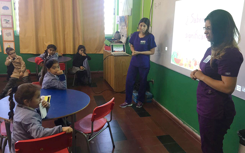 Con juegos y concursos buscan generar cambios en la alimentación de los escolares de Viña del Mar y Valparaíso