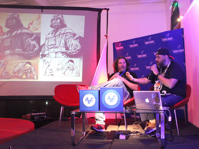 Referente del cómic visitó Antofagasta: “La ilustración requiere de mucha disciplina”