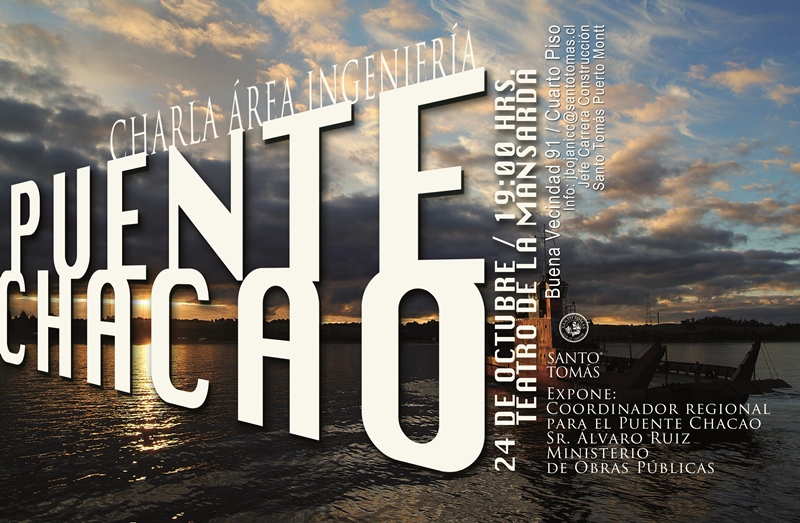 Expondrán etapas de la construcción del Puente Chacao