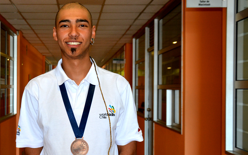 Tomasino gana medalla de cobre en Olimpiadas Nacionales Worldskills 2017