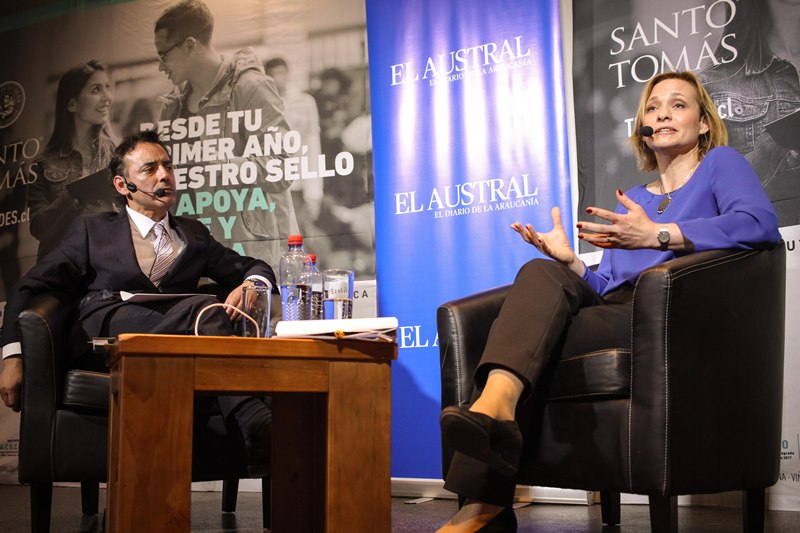 Los candidatos Goic y Kast fueron parte de los encuentros “Ideas para La Araucanía” en Santo Tomás Temuco