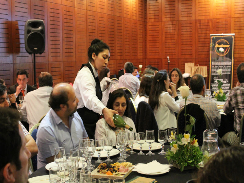Tradicional Cata de Vino organizada por Santo Tomás, resalta sabores de la región